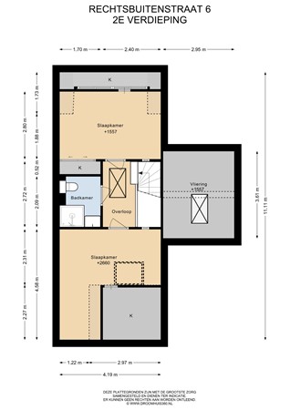 Floorplan - Rechtsbuitenstraat 6, 1433 DS Kudelstaart